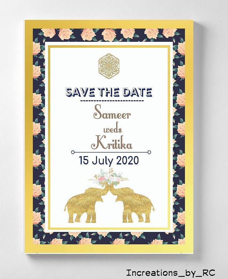 Fairytale inspired wedding invitations