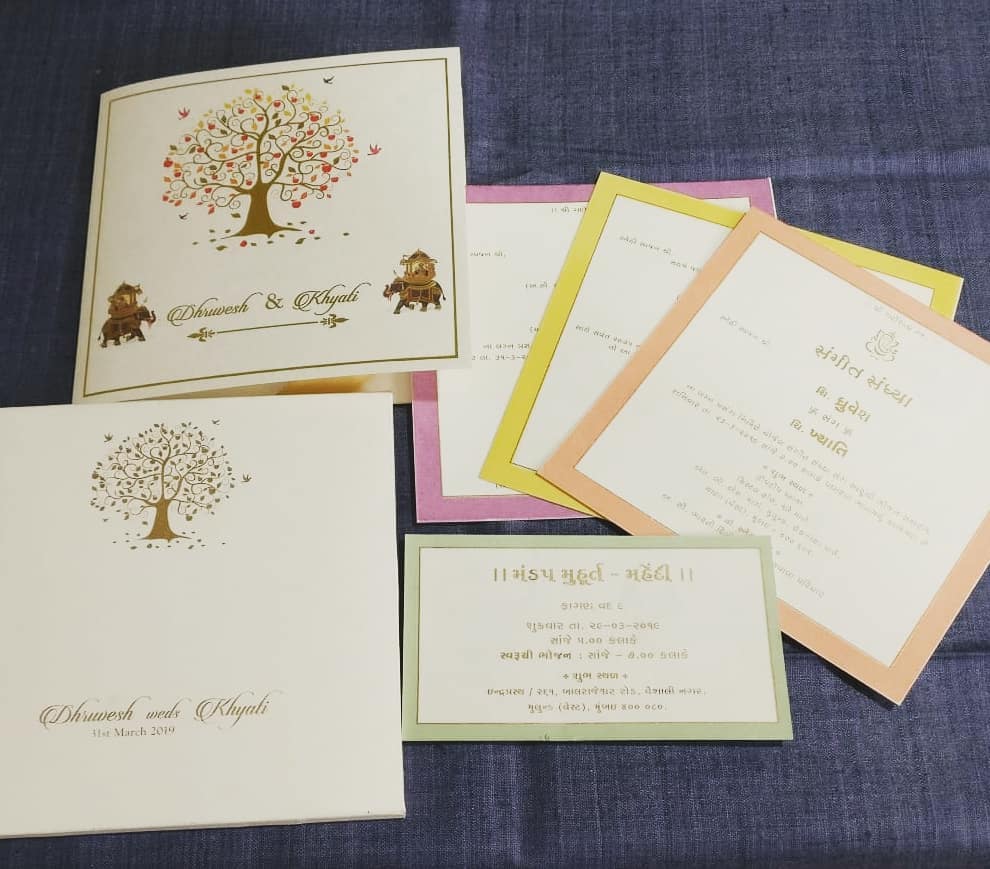 Gujarati Wedding Invitation