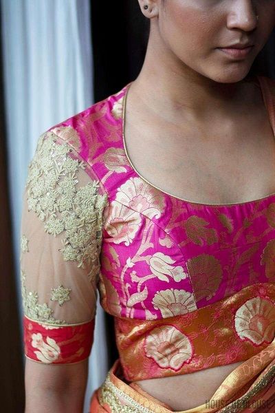 Patch Work Blouse 
