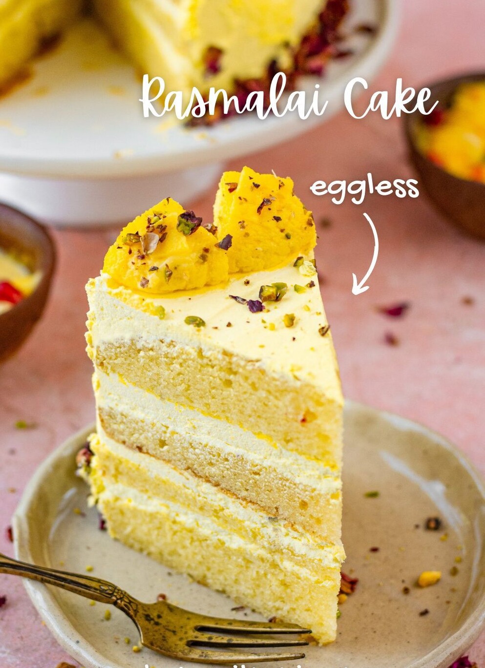 Rashmalai Cake