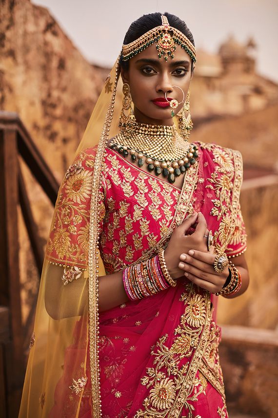 Pink Zarikari is an Ideal one for Lighter Skins