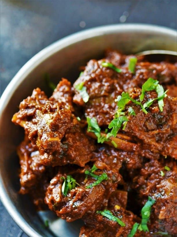 Mutton Kasha for Biye Barir Menu