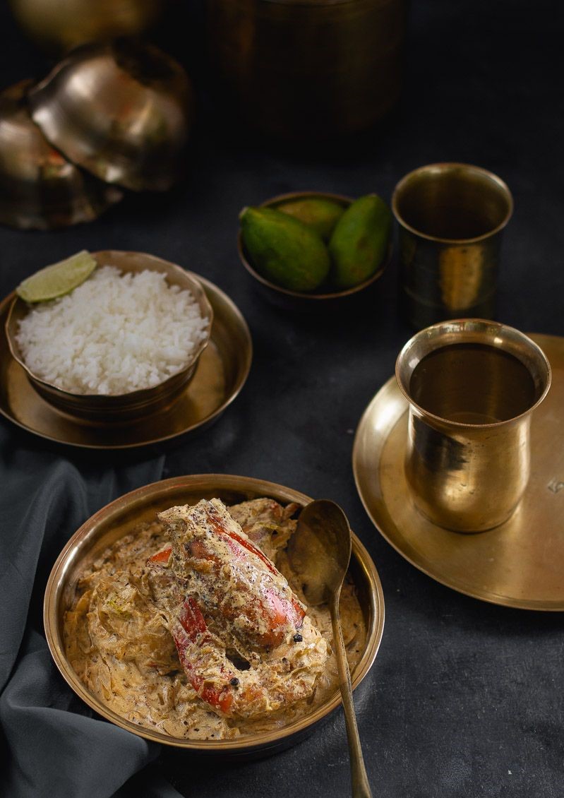 Chingri Macher Malai Curry for Aiburobhat Menu