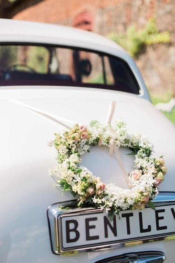 Marriage Wedding Car Decoration with Flowers