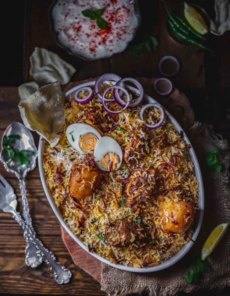 Biryani a Classic in the Biye Barir Menu
