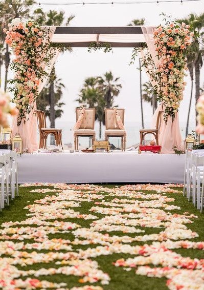 Pastel Clouds for Hindu Wedding Mandap Decoration
