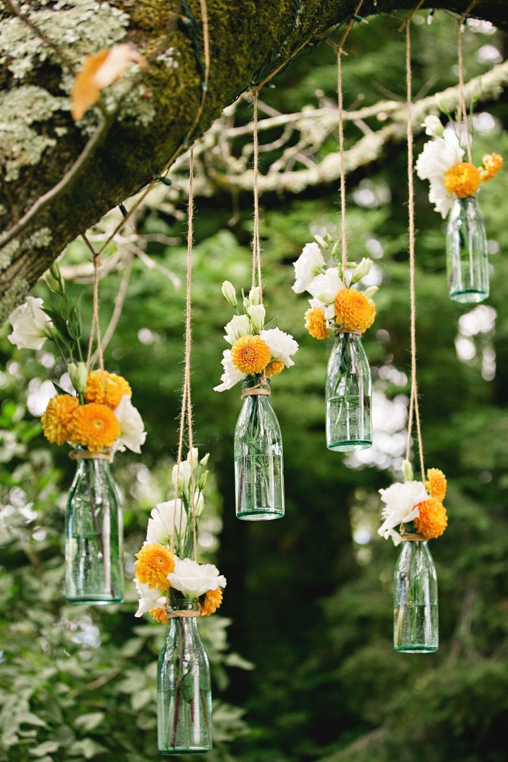 Vase Hangings for Wedding Hall Decoration with Flowers