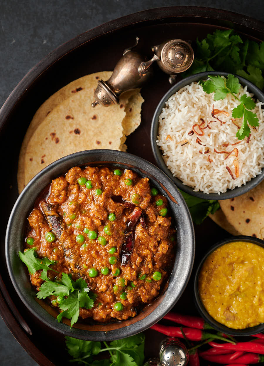 Keema Matar for the Bread
