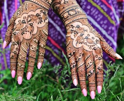 Arabic Style Mehndi Dubai Design,Dubai Mehndi Designs