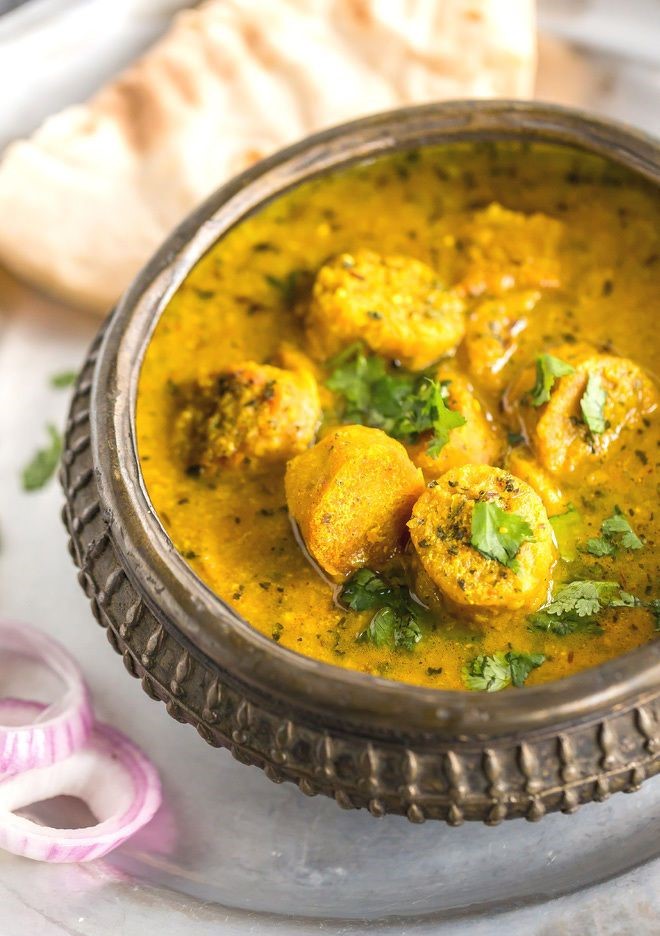 Gatte ki Sabzi by Caterers in Kolkata