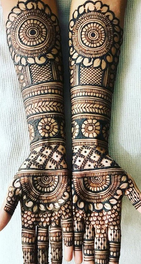 Intricate Style Mehndi Dubai Design,Dubai Mehndi Designs