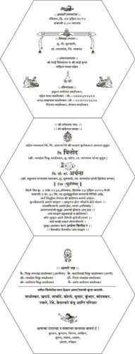 Best And Perfect Marathi Wedding Card Matter In Word Format Mymandap