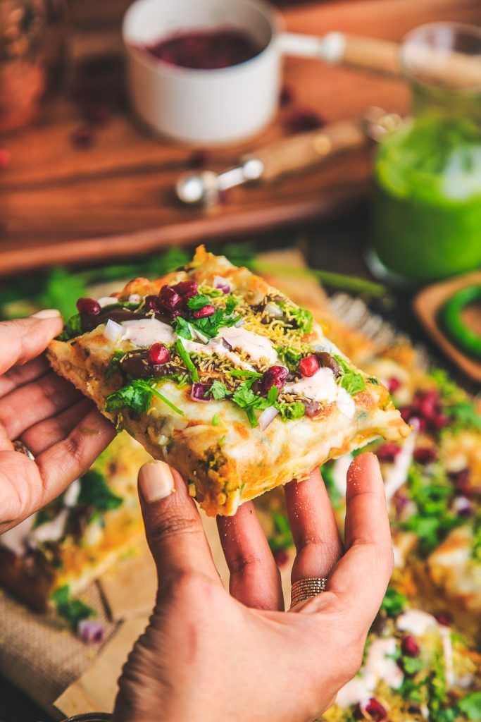 Samosa Chat Pizza by Caterers in Kolkata