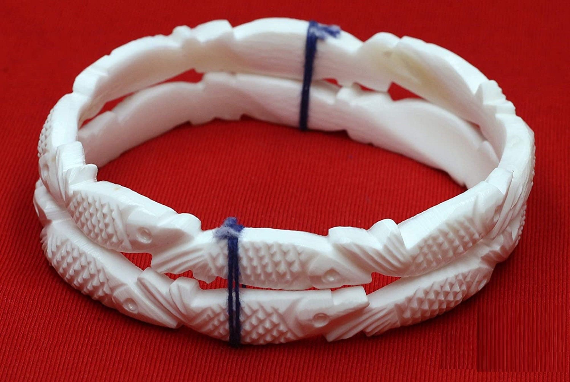 Fish Shaped Sankha Design