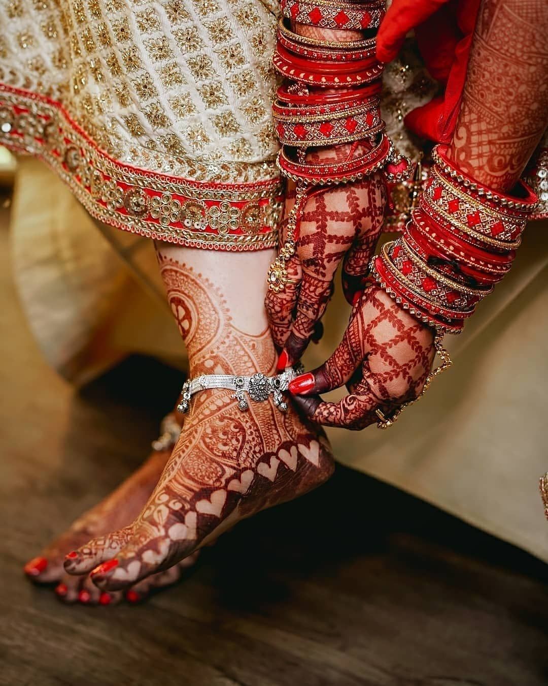  The Oxidised Silver Payal Design