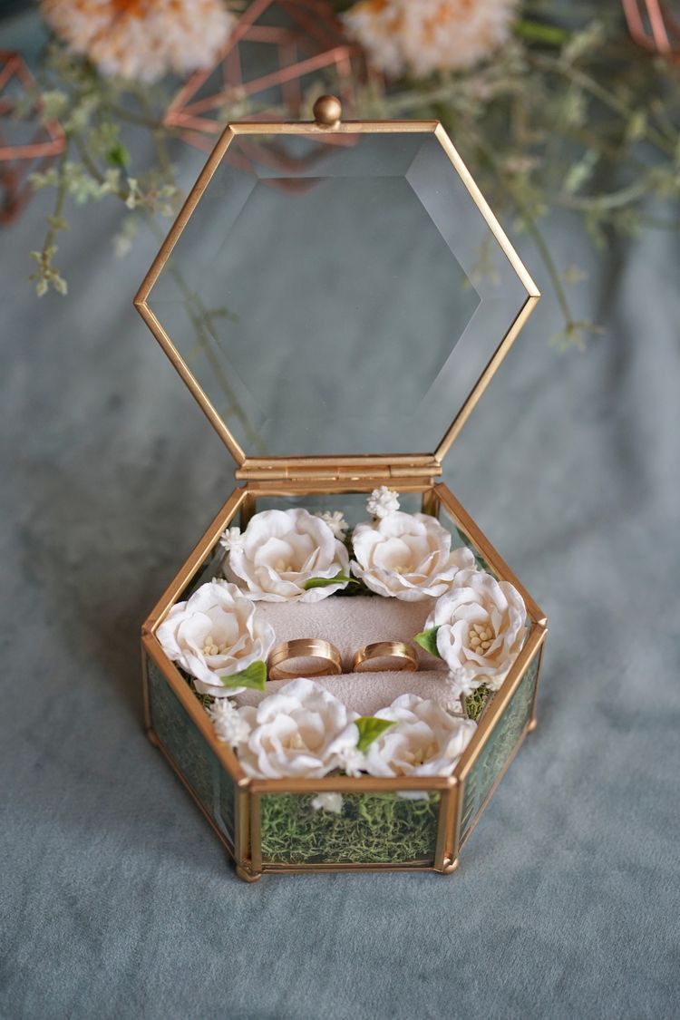 The Ring Box Wedding Tray Decoration