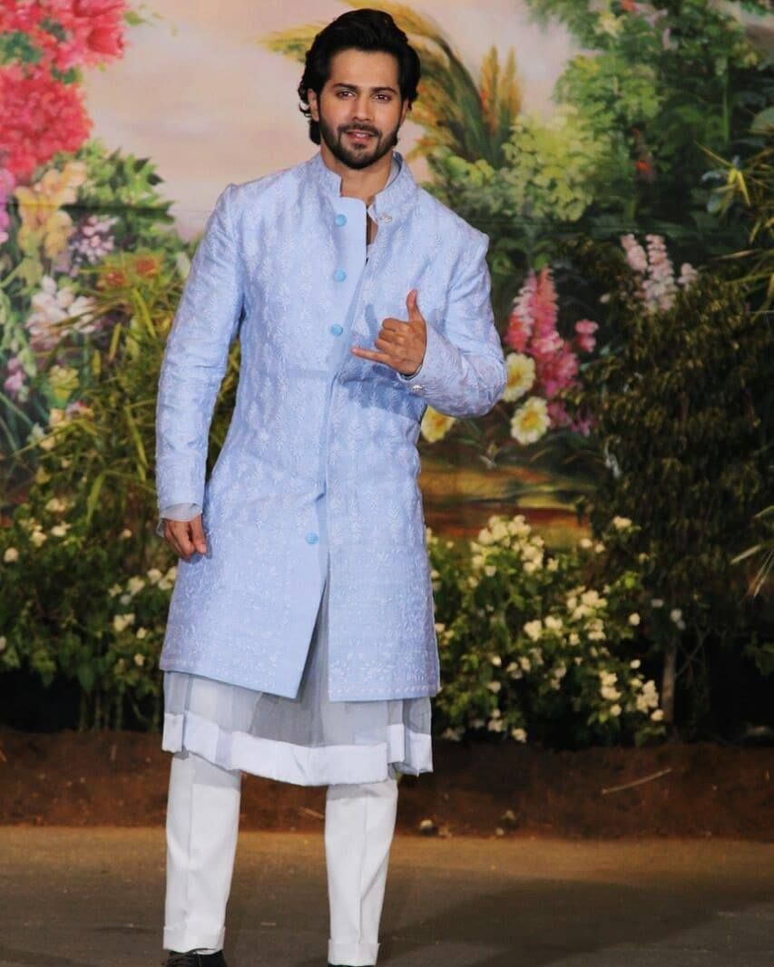 Dual Lilac Jodhpuri Sherwani 