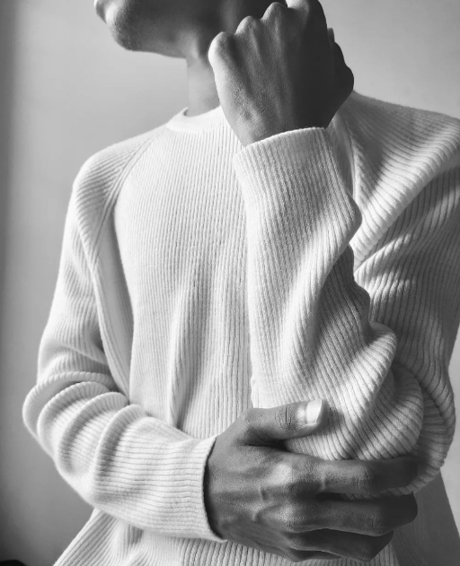 Aesthetic White Sweater by Zudio