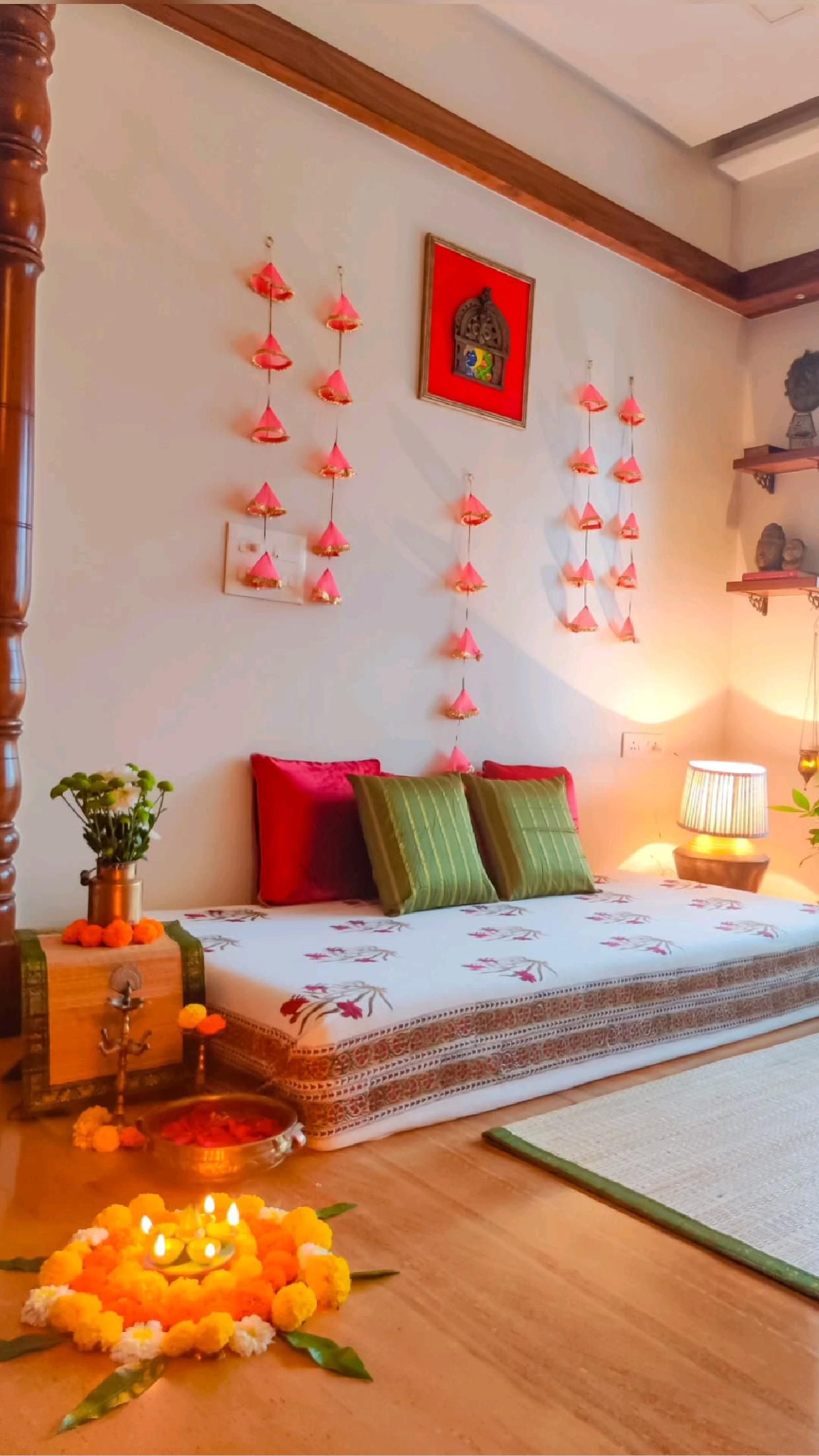 Minimal Festivity Wedding Decoration Ideas at Home