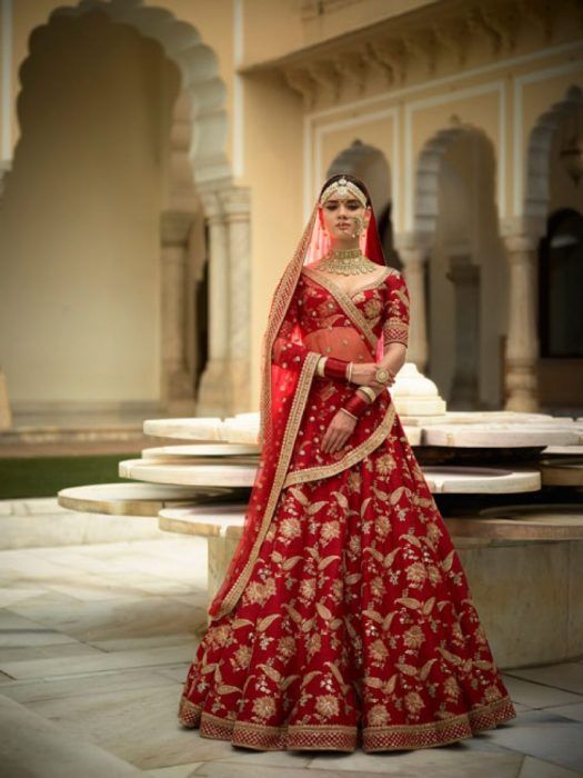The Gown Banarasi Bridal Lehenga Idea