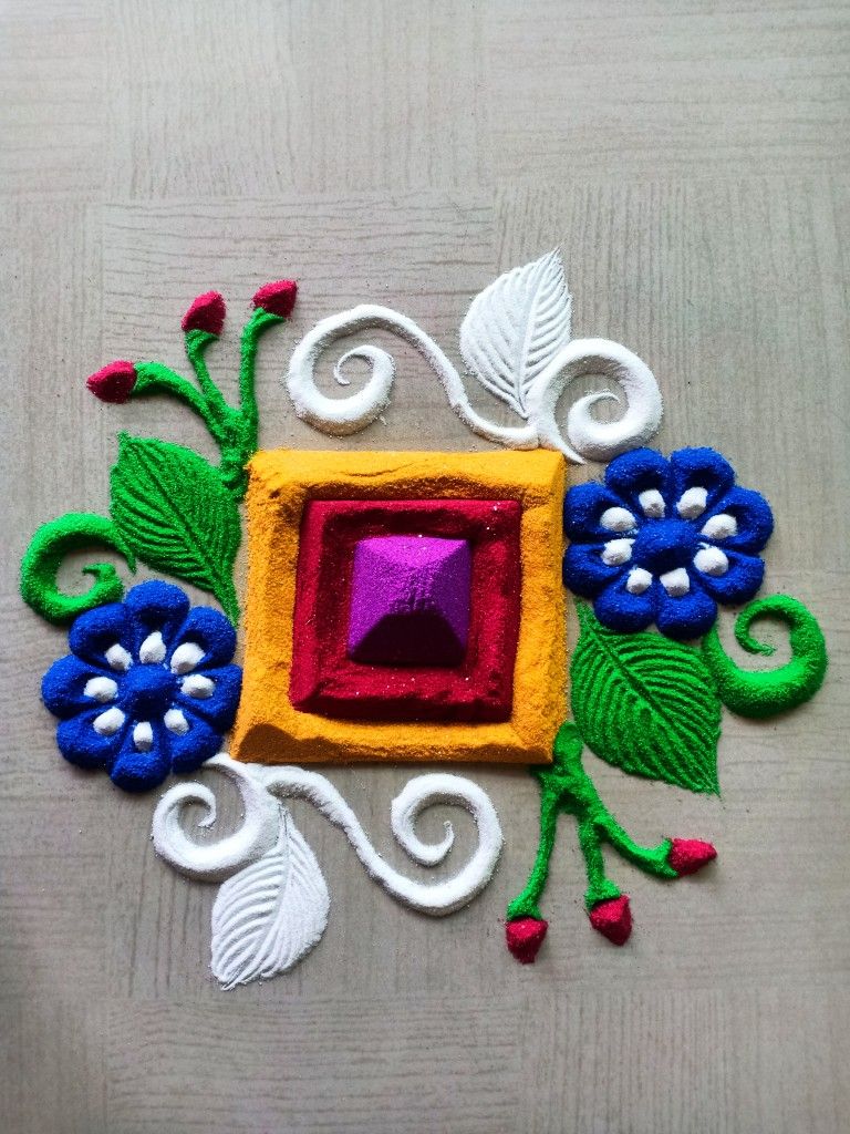 Abstract and Unique Rangoli Designs