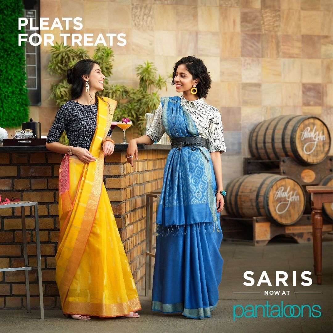 Quintessential Workwear Sarees by Pantaloons