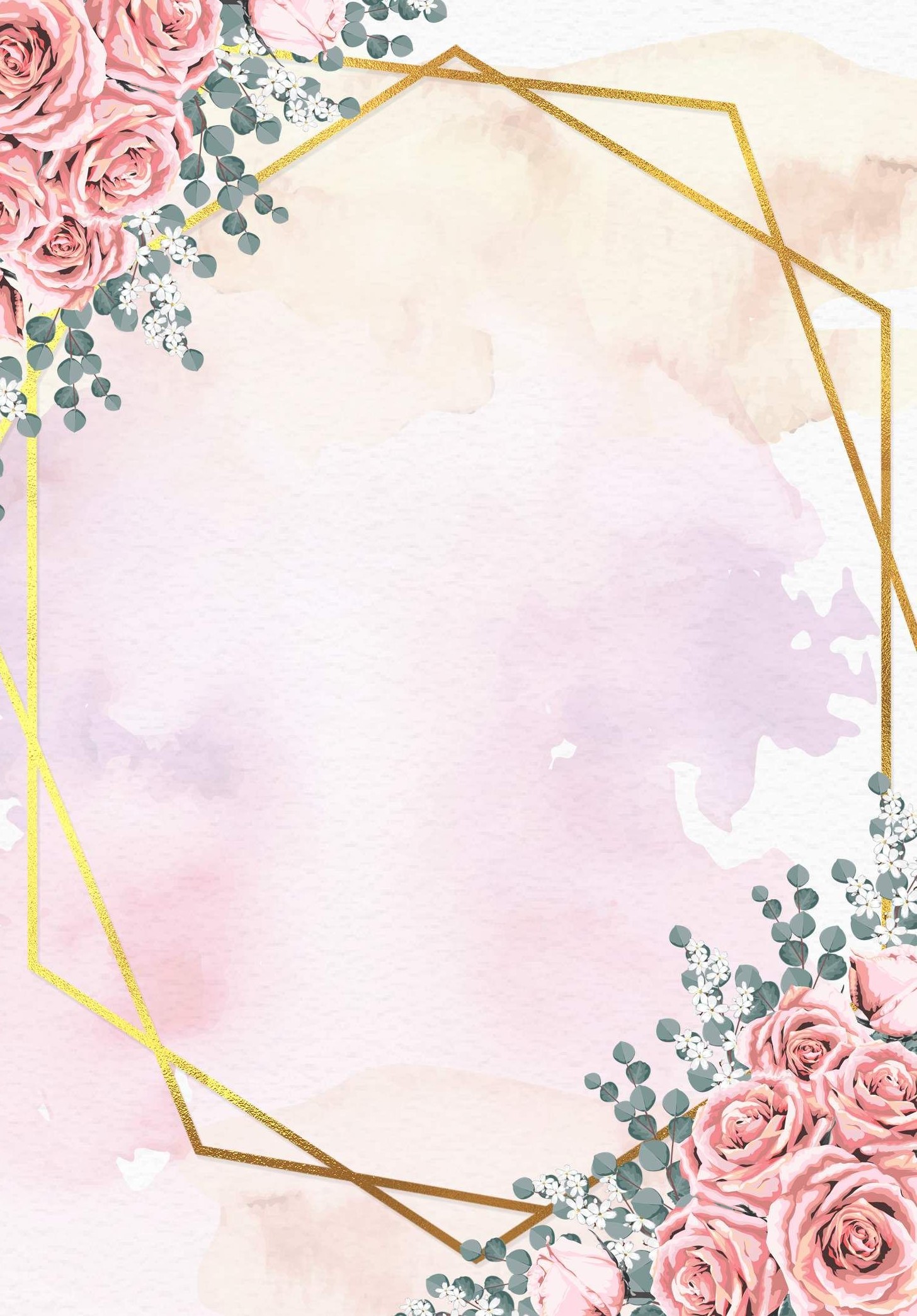 The Geometric Shape Invitation Card