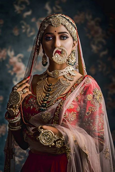 Glamorous and Bold Nath Design