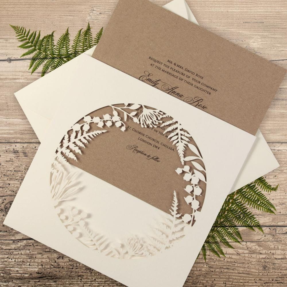 The Minimalistic Invitation Card Idea