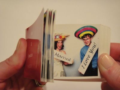 The Flipbook Engagement Invitation Card Idea