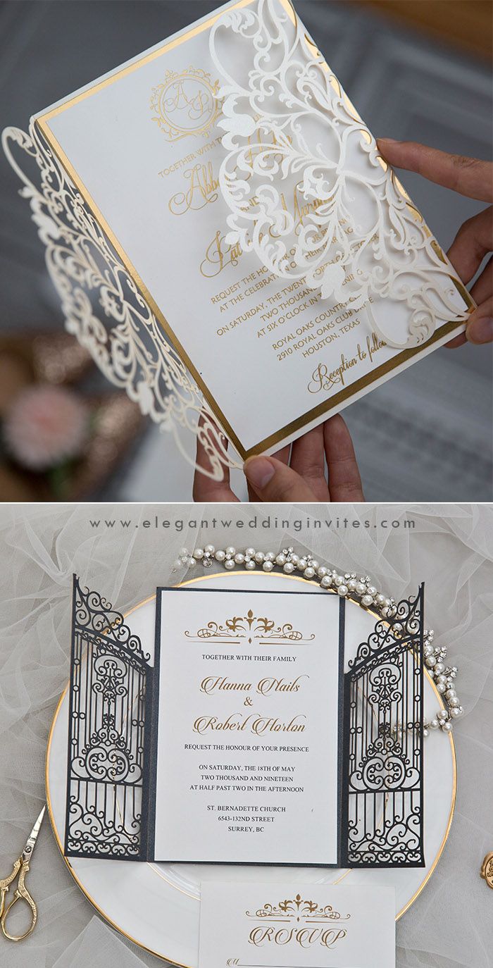 The Laser Cut Invitation Card Idea