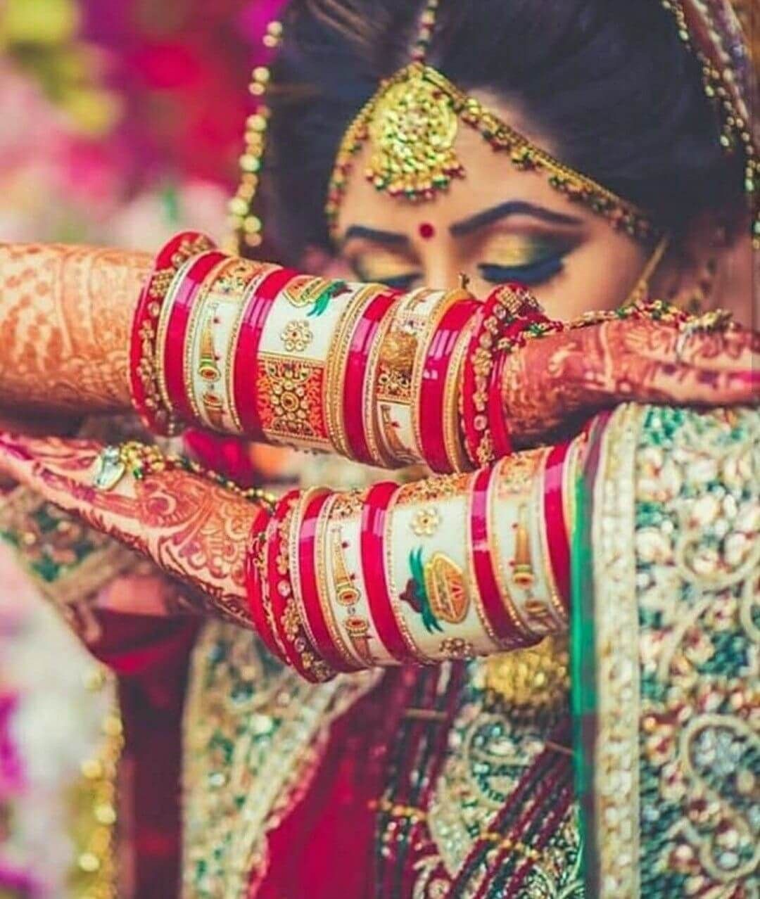  Bridal Bangles with Names with Photo