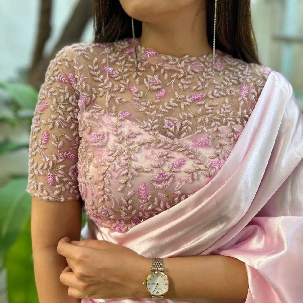 The Lace Wedding Blouse Embroidery Designs