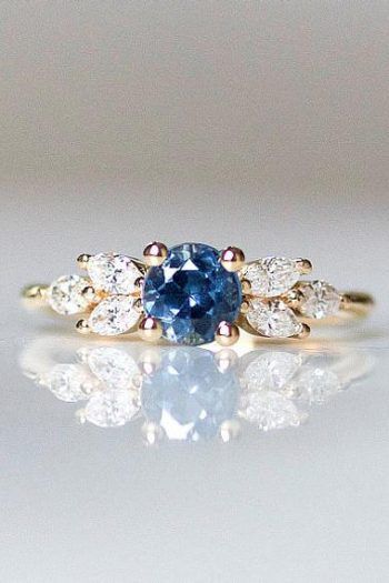 More Varieties of Kashmiri Blue Sapphire Ring