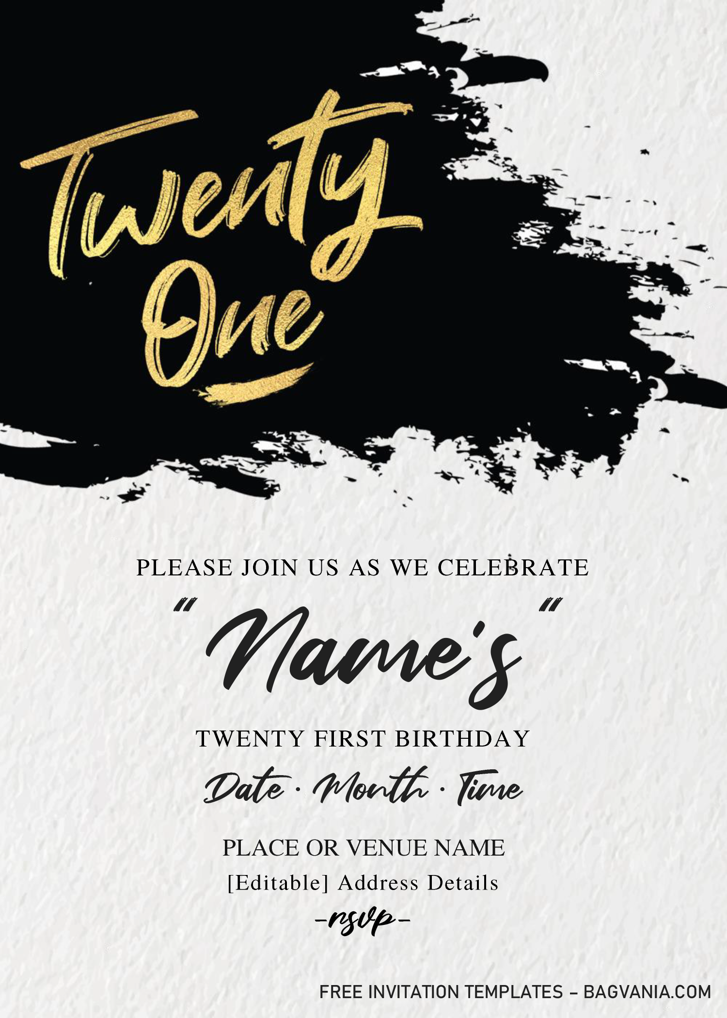 The Milestone Birthday Invitation Message