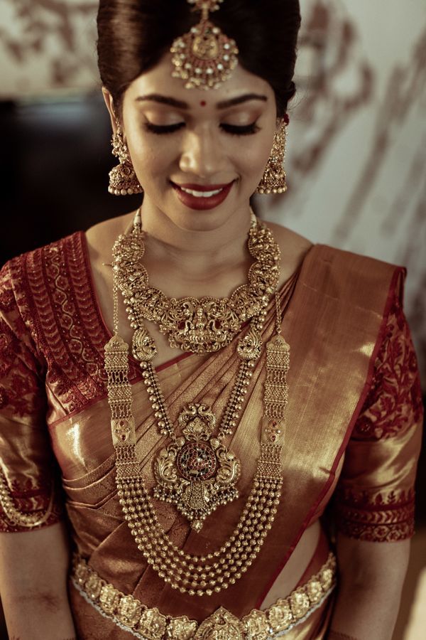 Temple Jewellery Rani Haar Design