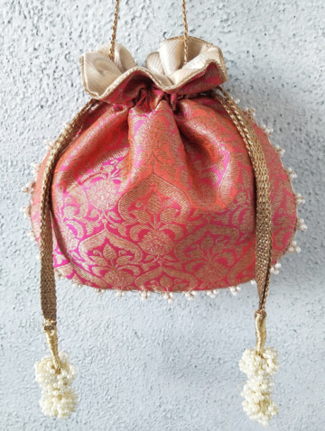 Benarasi Bridal Potli Bags