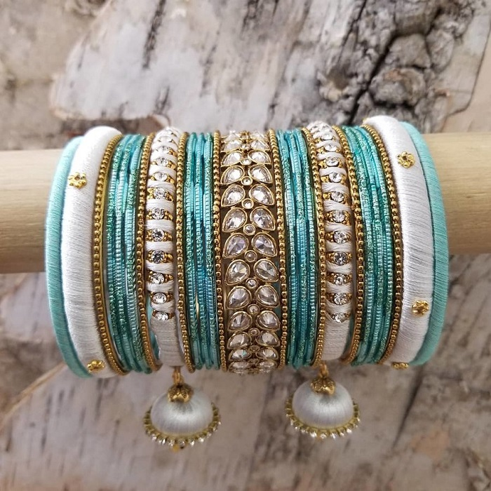 How to make Bridal Silk Thread Bangles