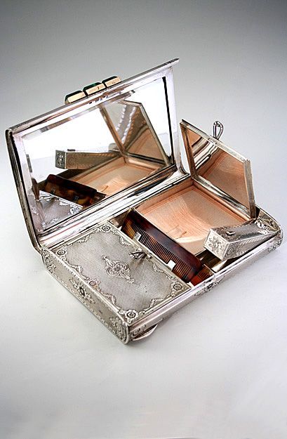 Mirror Bridal Vanity Box 