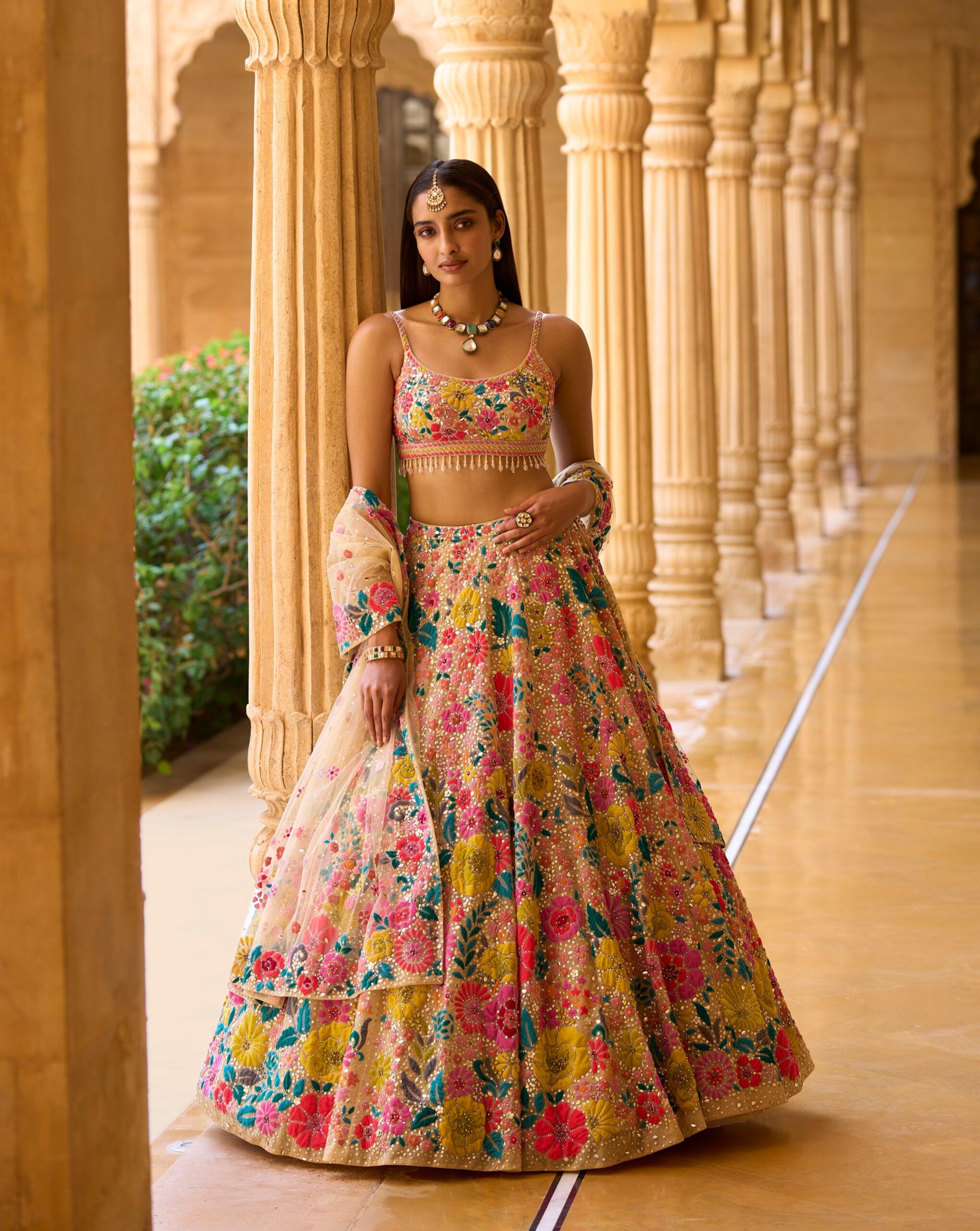 The Floral Lehenga Designs Ideas