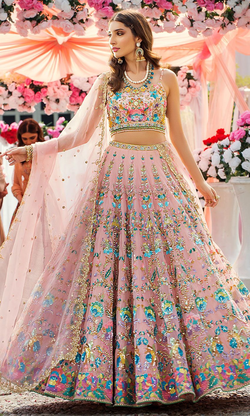 The Pastel Lehenga Design Ideas 