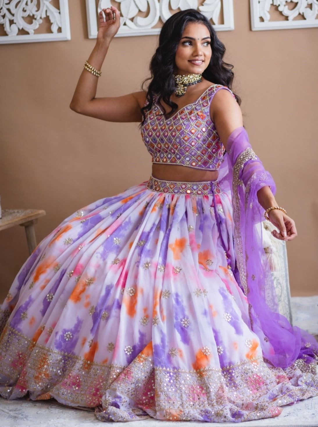 The 'Purple' Lehenga designs Ideas