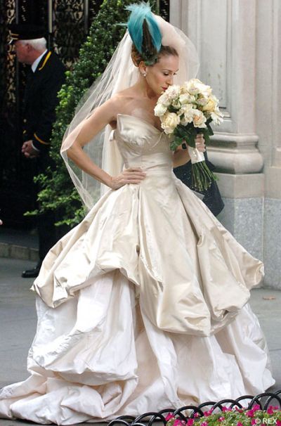 The 'Sarah Jessica Parker' From Sex and the City Wedding Gowns Inspiration