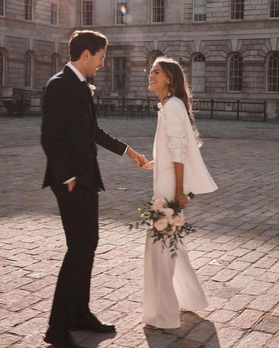 Wedding Matching Two-Piece Suit 