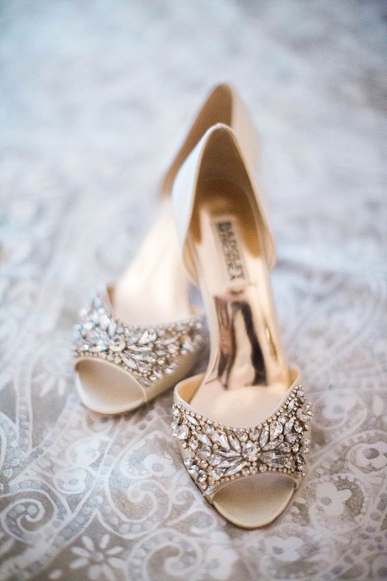 Nude Bridal Shoes for Wedding 