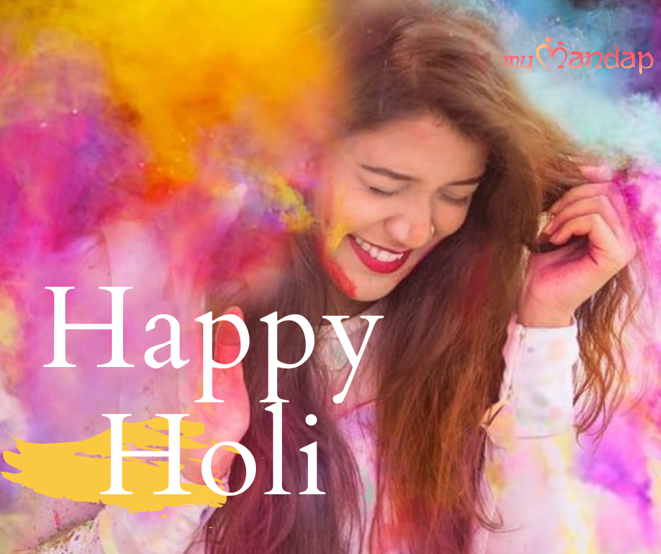 Once think of the Food for Holi Wishes Images: