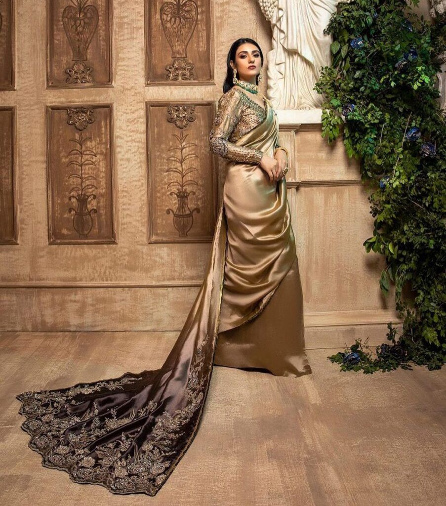 Chiffon Sari Party Wear Blouse