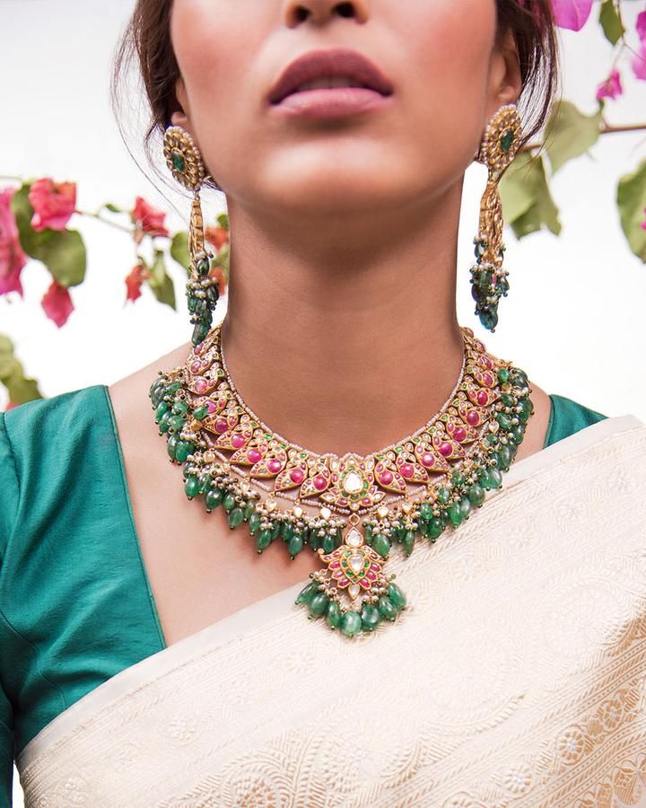 Pearl Necklace for Wedding Jewellery 