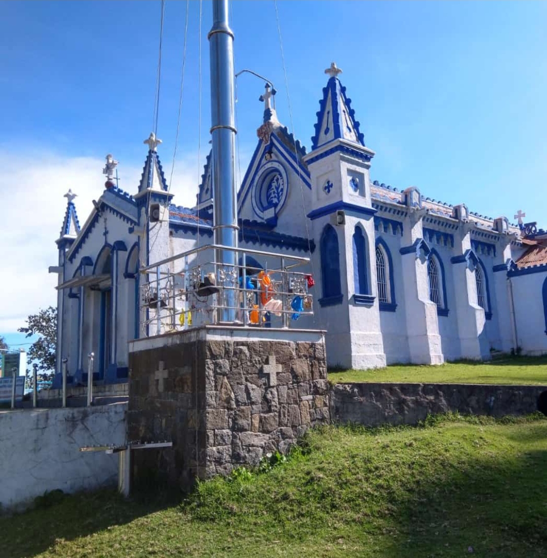 La Saleth Church in Kodaikanal Honeymoon 