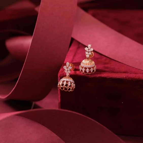Diamond Earring for Wedding Day 